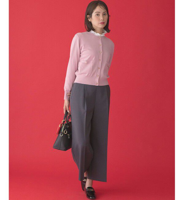 組曲「ハートボタン ニットカーディガン」|カーディガン|