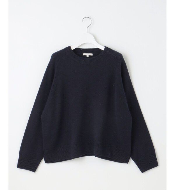 自由区「【洗える】ウールカシミヤブレンドラメスパンコールクルーネック ニット」|ニット・セーター|