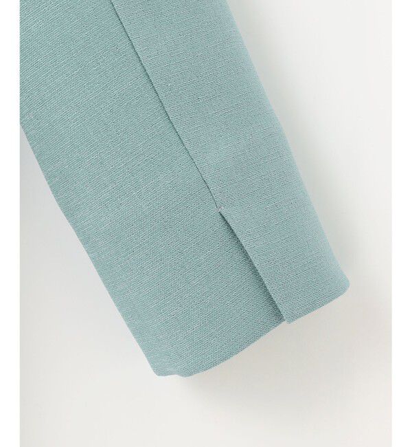 自由区「【SHIHOさん着用・セットアップ対応・接触冷感・洗える】リネンライクシンセティックテーラード ジャケット」|テーラードジャケット|