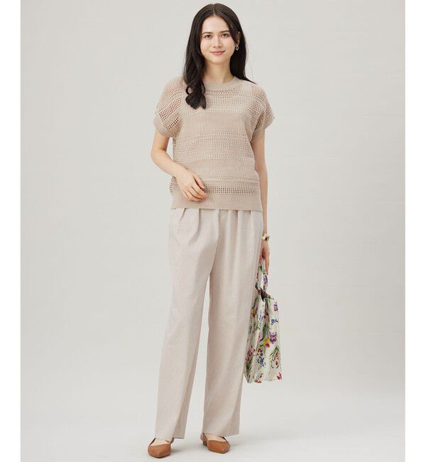 自由区「【ワコールコラボ】【洗える】カップイン タンクトップ」|タンクトップ|