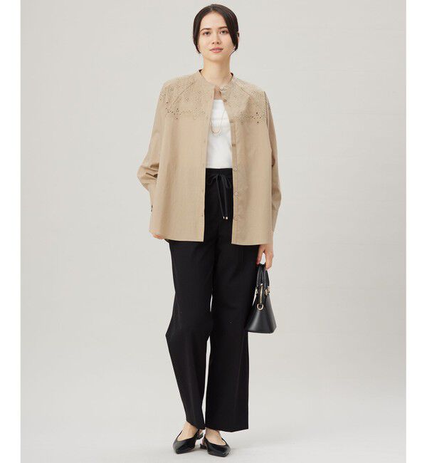 自由区「【ワコールコラボ】【洗える】カップイン タンクトップ」|タンクトップ|