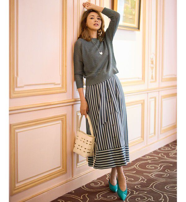 自由区「【SHIHOさん着用・WEB限定カラーあり・人気アイテム】ワイドストラップ サンダル」|サンダル|