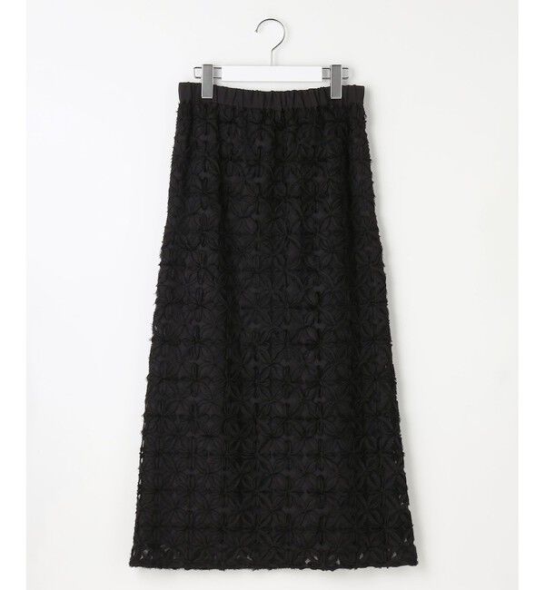 自由区「【カタログ掲載】テープエンブロイダリー スカート」|スカート|