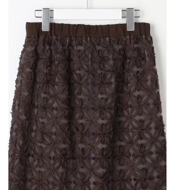 自由区「【カタログ掲載】テープエンブロイダリー スカート」|スカート|