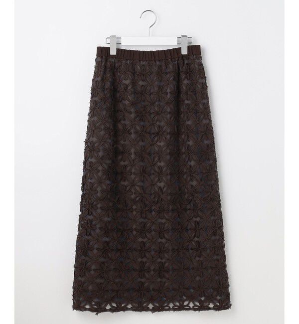 自由区「【カタログ掲載】テープエンブロイダリー スカート」|スカート|