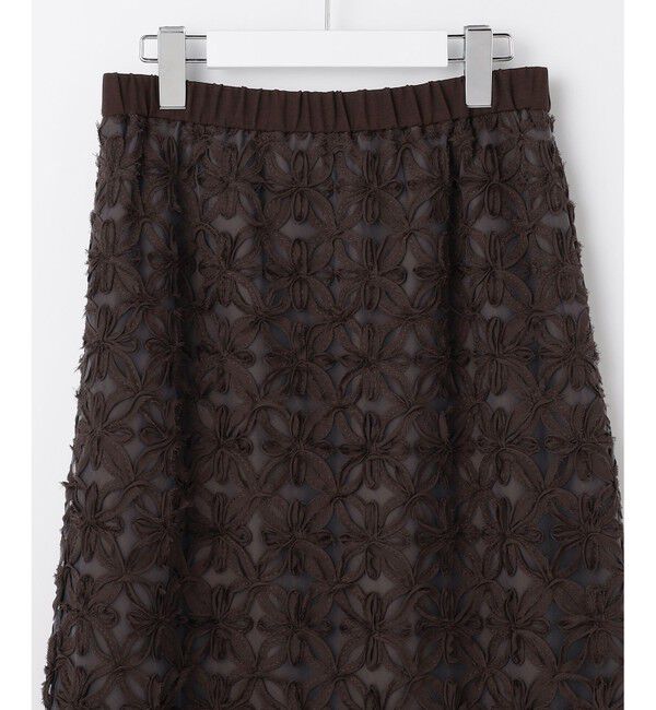 自由区「【カタログ掲載】テープエンブロイダリー スカート」|スカート|