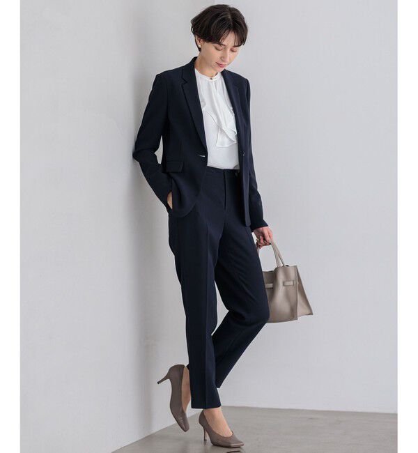 23区「【洗える】ジョーゼットフリル  カットソー」|Tシャツ・カットソー|