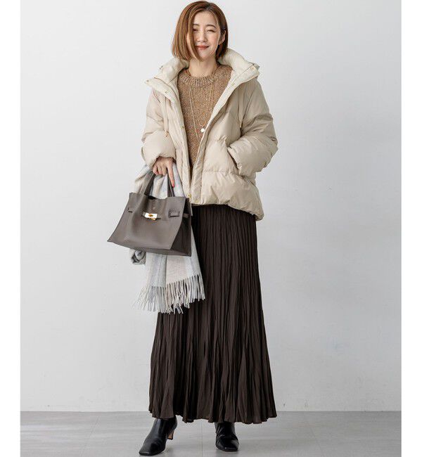 23区「【滝沢眞規子さん着用/VERY掲載】シレータフタ コンパクト ダウンコート」|ダウン|