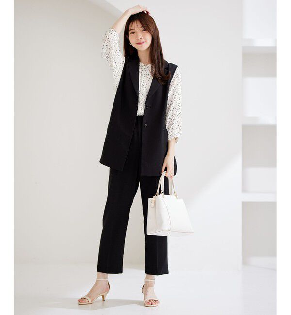 ANY SIS「【UVカット・接触冷感】ドライタッチクール ジレ」|その他|