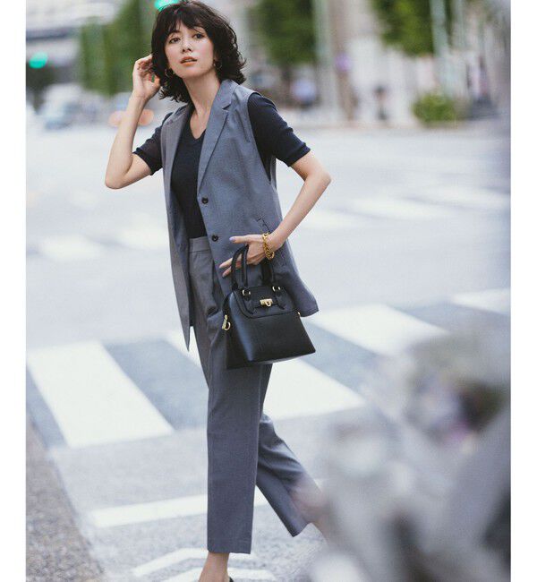 ANY SIS「【UVカット・接触冷感】ドライタッチクール ジレ」|その他|