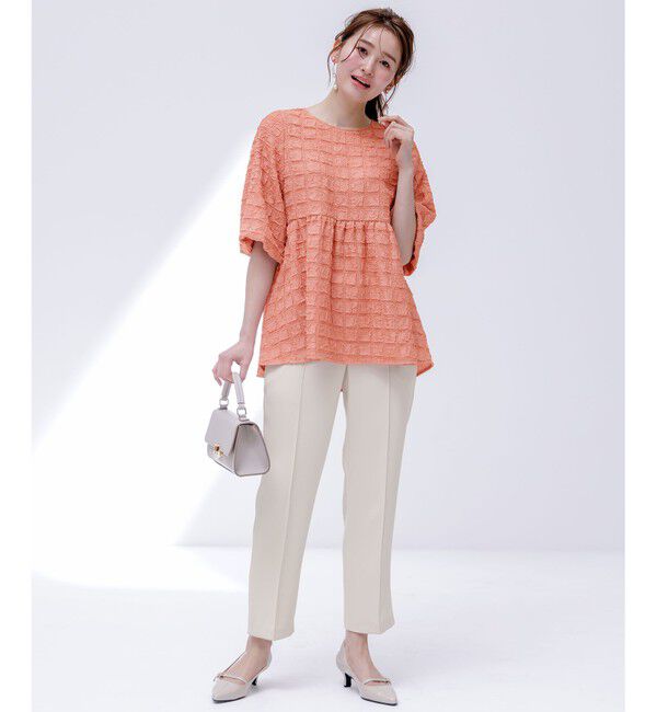 ANY SIS「【撥水・接触冷感・UVカット】コンフォートイージー テーパードパンツ」|その他|