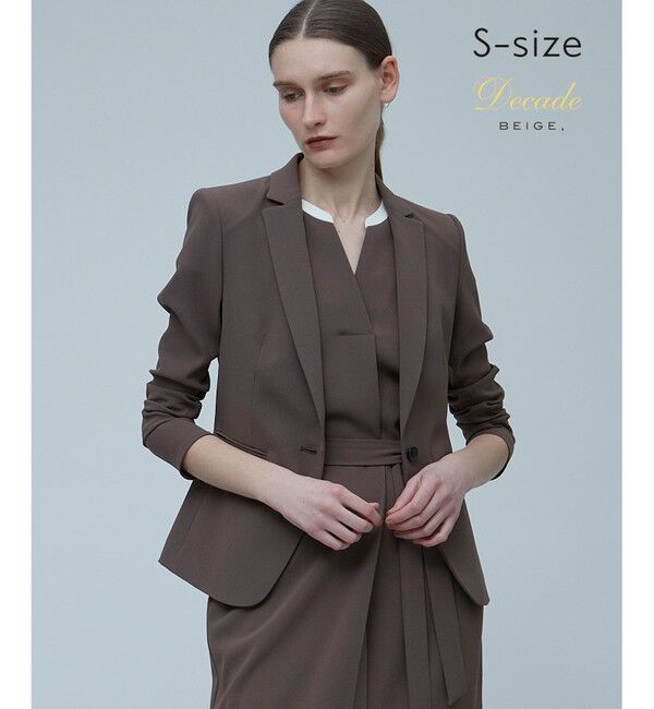 BEIGE,「【S-size】CINDY / テーラードジャケット」|テーラードジャケット|Mocha