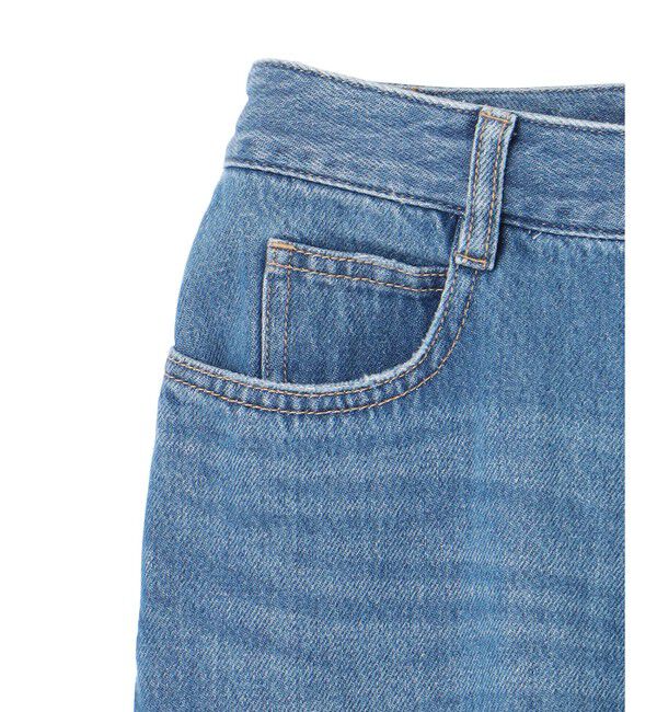 BEIGE,「【洗える・Oggi 11月号掲載】NAVIGLIO / フレアシルエットデニムパンツ」|デニム|