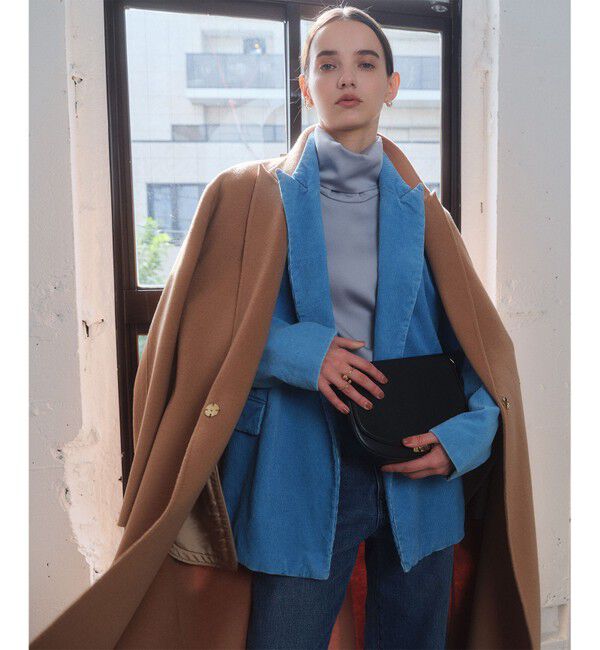 BEIGE,「ZION / ウールロングチェスターコート」|チェスターコート|