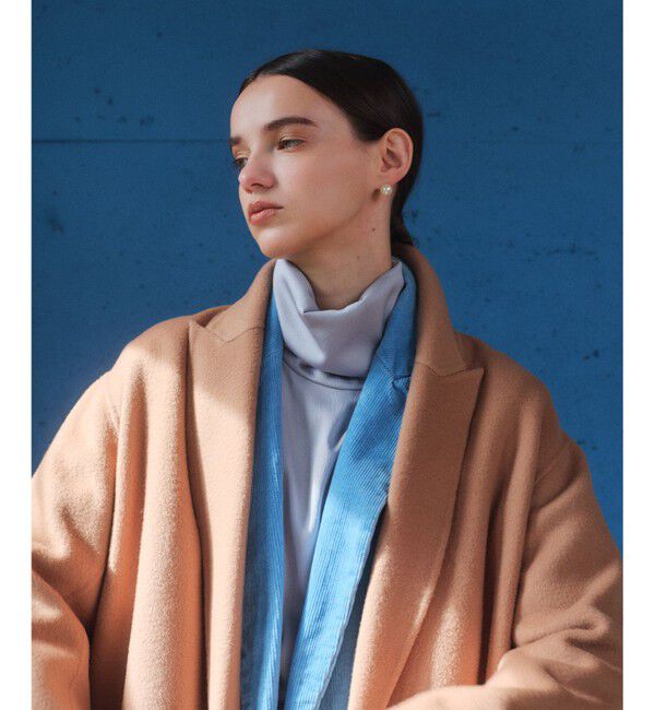 BEIGE,「ZION / ウールロングチェスターコート」|チェスターコート|