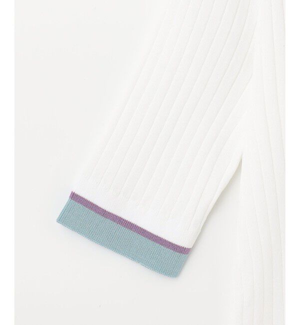  「ポロ衿ニットトップ」|ニット・セーター|