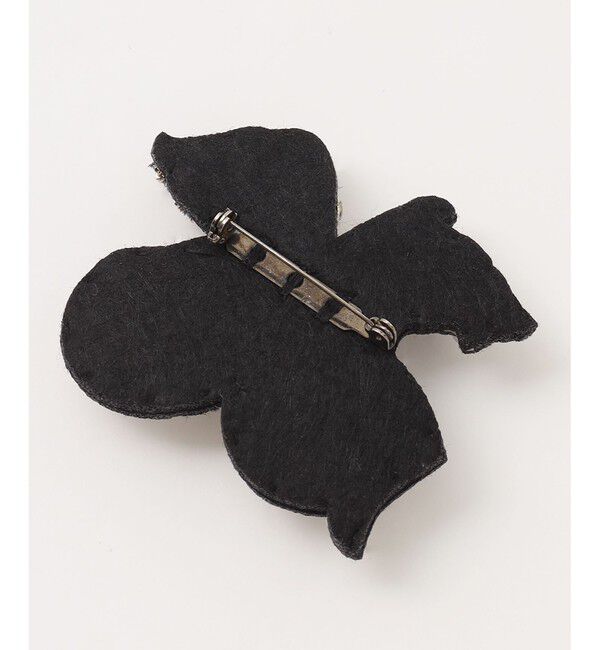 GRACE CONTINENTAL「ブローチクルーニットカーディガン」|カーディガン|