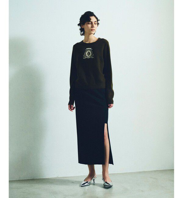 Grace Class「エンブレム刺繍ニットトップ」|ニット・セーター|