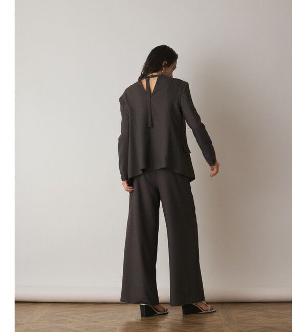 Diagram「バックシャンノーカラージャケット」|ノーカラージャケット|