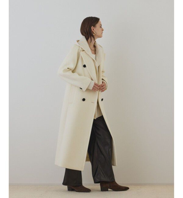 Diagram「ショートビーバーロングコート」|チェスターコート|