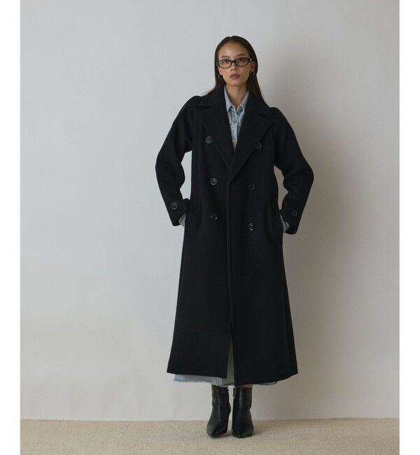 Diagram「ショートビーバーロングコート」|チェスターコート|