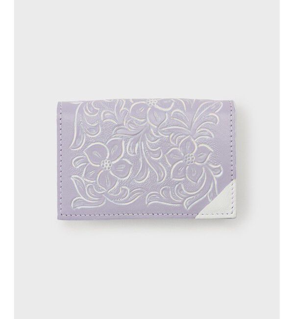 Carving Tribes「LeatherCardCase」|名刺入れ・カードケース|ラベンダー