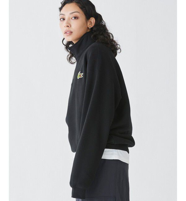 LACOSTE「ハーフジップスタンドカラースウェット / スタンドジップ トレーナー」|スウェット・ジャージ|