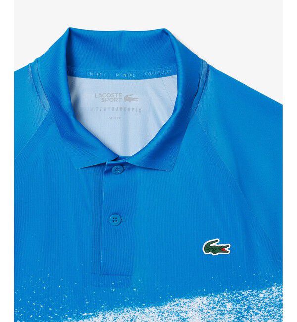 LACOSTE「『ジョコビッチ』コートラインシームレスポロシャツ」|ポロシャツ|