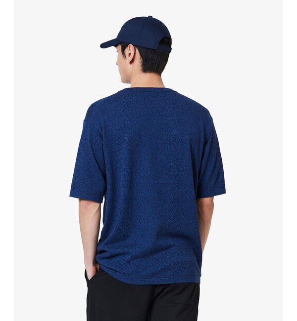 LACOSTE「3色混合メランジェニットTシャツ」|Tシャツ・カットソー|
