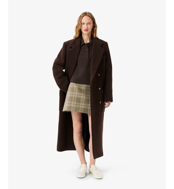 LACOSTE「オーバーサイズスウェットポロシャツ」|スウェット・ジャージ|