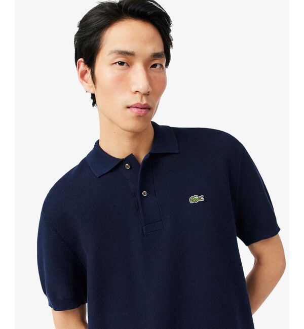 LACOSTE「ハイゲージニットクラシックポロシャツ」|ポロシャツ|