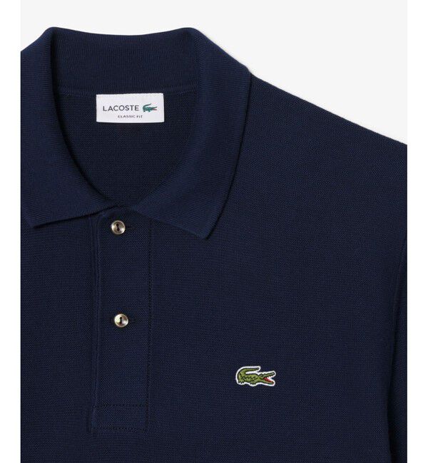 LACOSTE「ハイゲージニットクラシックポロシャツ」|ポロシャツ|