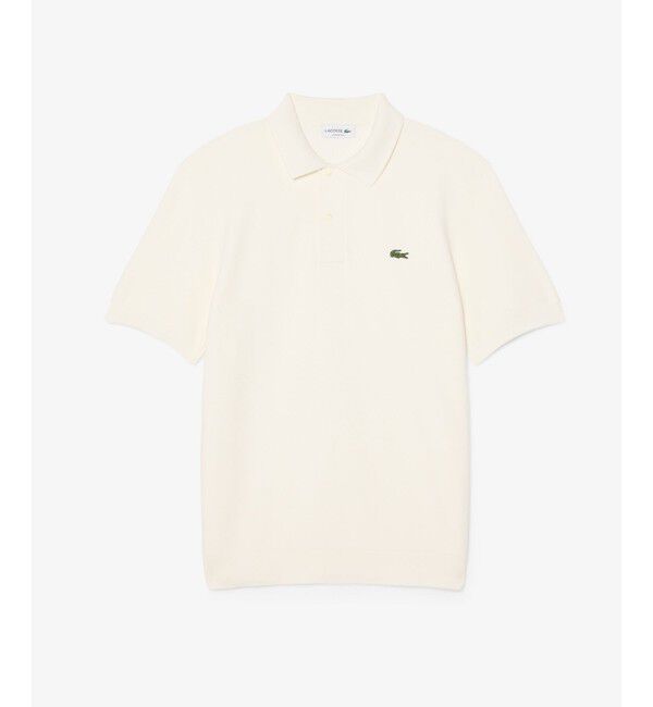 LACOSTE「ハイゲージニットクラシックポロシャツ」|ポロシャツ|