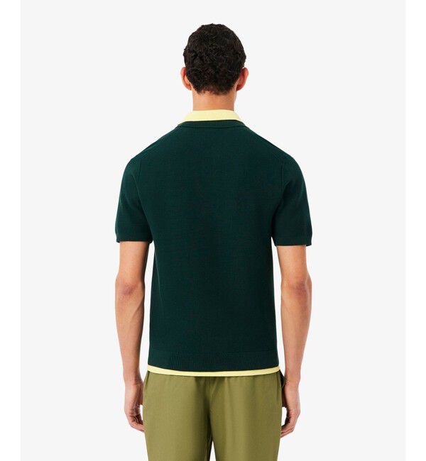 LACOSTE「ハイゲージニットクラシックポロシャツ」|ポロシャツ|