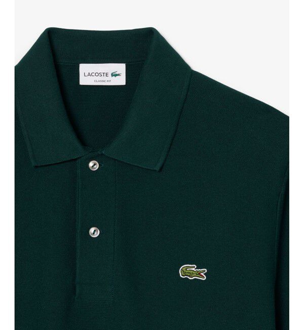 LACOSTE「ハイゲージニットクラシックポロシャツ」|ポロシャツ|