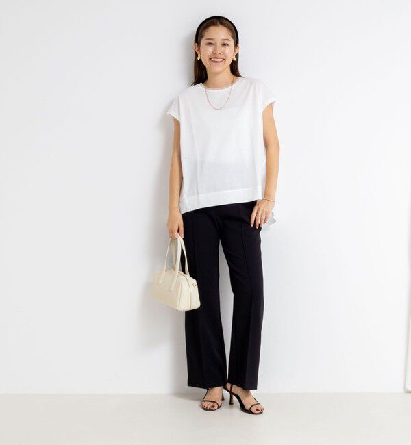 NOLLEY'S「ウォッシャブルハイスペック裾フレアパンツ」|その他|