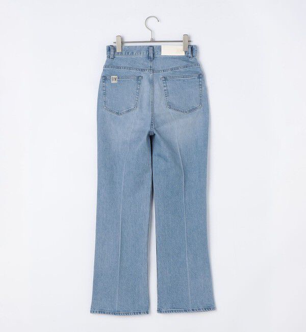 Rie Miller「【RM denim】センタープレスハイウエストパンツ」|デニム|