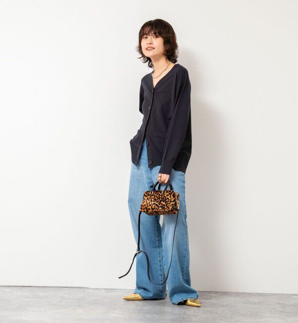 Rie Miller「【RM denim】ソフトルーズストレートデニム」|デニム|