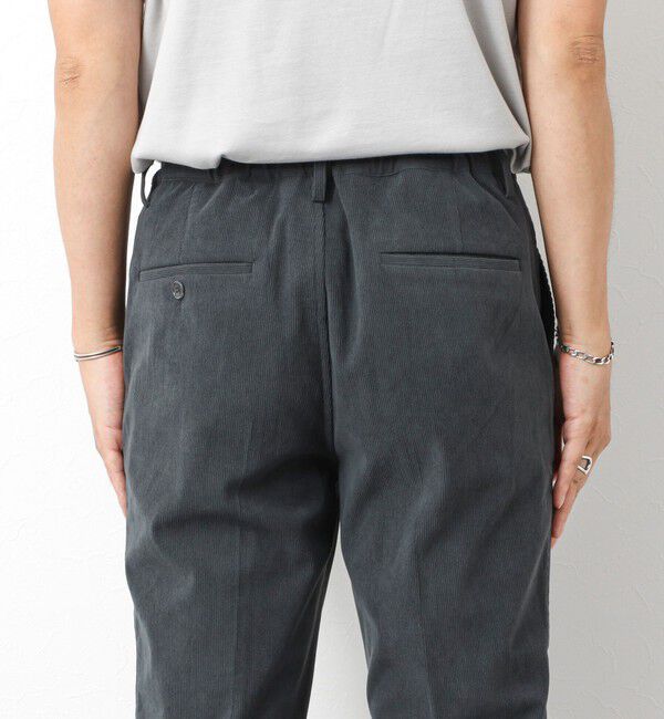 NOLLEY'S goodman「《ビジカジ/セットアップ対応》トリコットコーデュロイ ストレッチ イージーPT 25AW」|チノ|