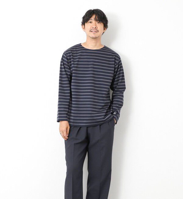 NOLLEY'S goodman「MVSシルケットボーダーBN」|Tシャツ・カットソー|