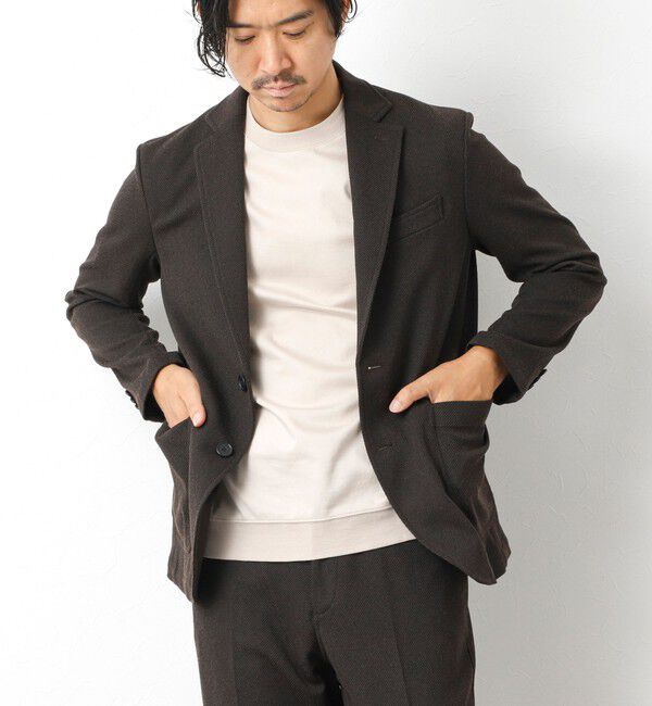 NOLLEY'S goodman「《ビジカジ/セットアップ対応》【尾州】先染めハニカムイージーJK 25AW」|テーラードジャケット|