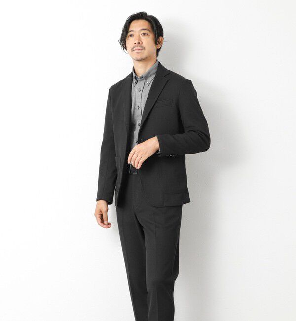 NOLLEY'S goodman「《ビジカジ/セットアップ対応》【尾州】先染めハニカムイージーJK 25AW」|テーラードジャケット|