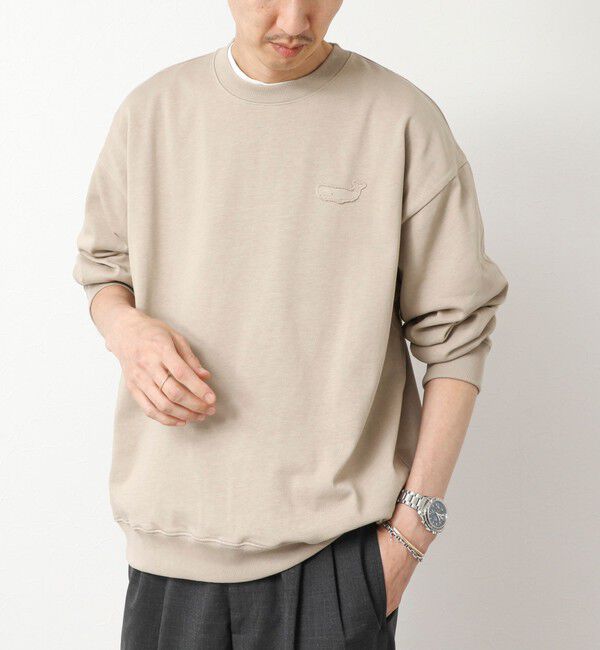 NOLLEY'S goodman「度詰め引き揃え天竺 クラフトクジラ ワンポイントロンT 25AW」|Tシャツ・カットソー|