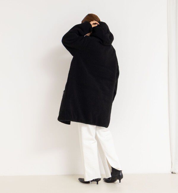 NOLLEY'S「◇【WEB限定】【TAION/タイオン】別注ボア&times;ダウンフードコート(リバーシブル) 」|ダウン|