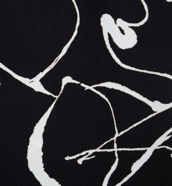 NOLLEY'S「ウォッシャブルプリントタックワイドパンツ」|チノ|