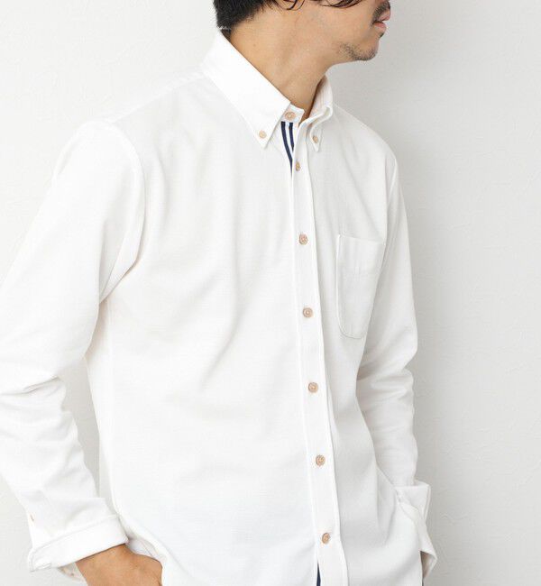 NOLLEY'S goodman「《ビジカジ対応》【ALBINI】吸水速乾テープBD 25AW」|シャツ・ブラウス|