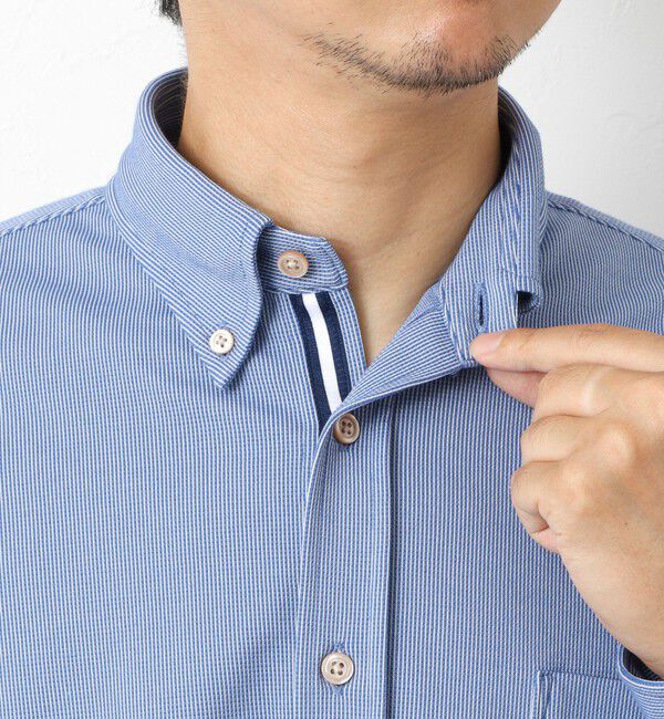 NOLLEY'S goodman「《ビジカジ対応》【ALBINI】吸水速乾テープBD 25AW」|シャツ・ブラウス|