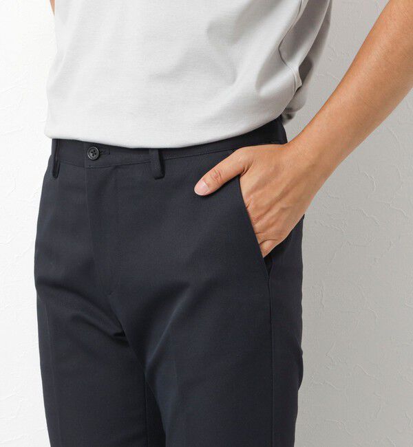 NOLLEY'S goodman「《ビジカジ対応》吸水速乾 ツイルストレッチスリムフィット 25AW」|チノ|