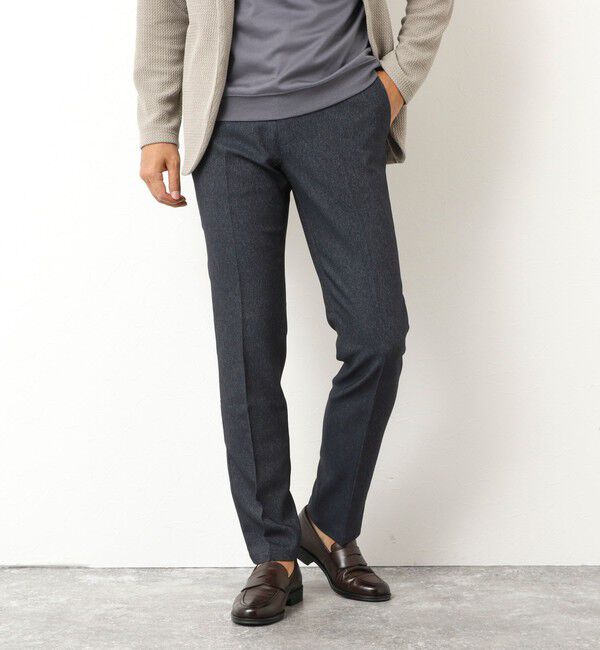 NOLLEY'S goodman「《ビジカジ対応》吸水速乾 ツイルストレッチスリムフィット 25AW」|チノ|