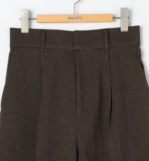 NOLLEY'S「《セットアップ対応》ウォッシャブルウール調ストレッチハーフパンツ」|その他|
